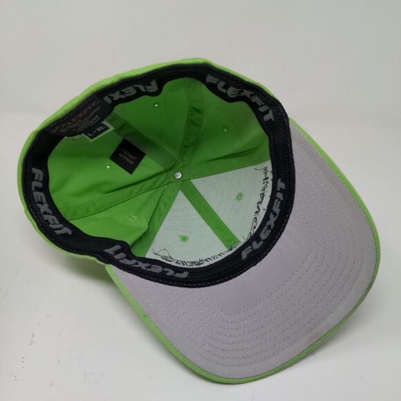 Hangsterfers Metalworking Lubricants Baseball Cap Embroidered Green Flexfit L/XL - Picture 11 of 13